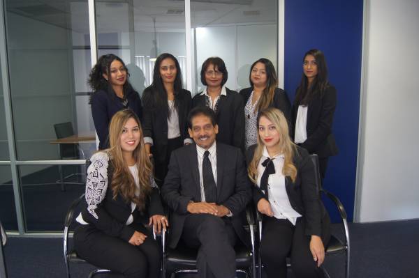 The staff at Khan and associates