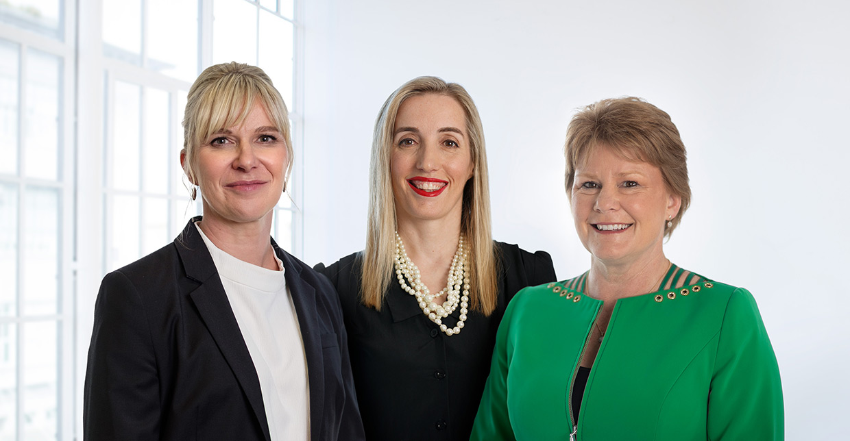 Photo of Allison Arthur-Young, Polly Pope & Jo Avenell 