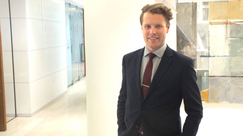 NEW IN THE LAW: Myles Snaddon, Solicitor, Simpson Grierson, Wellington