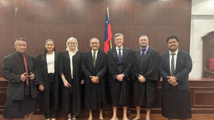 Legal adventures in the South Pacific