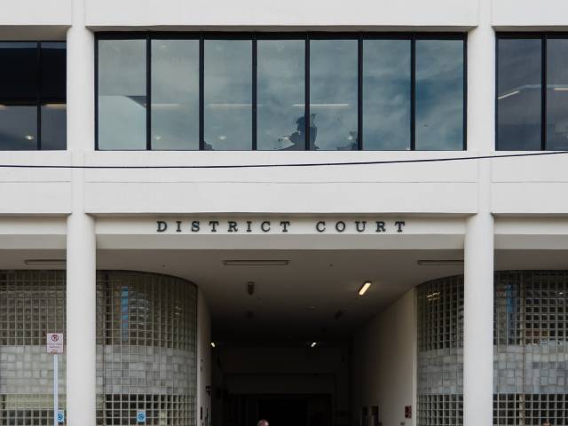 District court outside