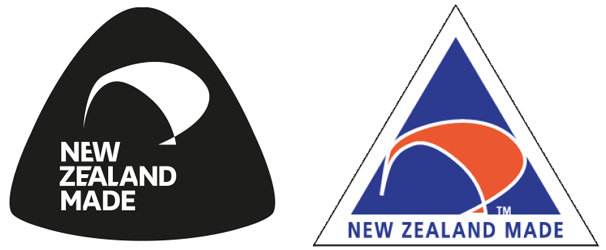 2 recent NZ made trademarks side by side