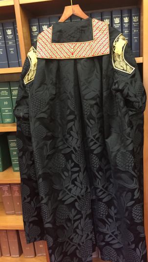 Photo of SC robes back